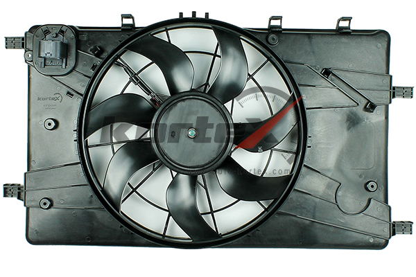 Вентилятор радиатора OPEL ASTRA J 10-/INSIGNIA 08- (с кожухом)