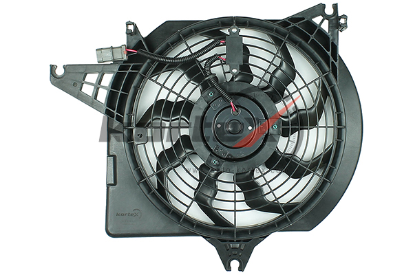 Вентилятор радиатора кондиционера HYUNDAI H-1 STAREX 07- (с кожухом)