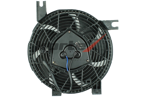 Вентилятор радиатора кондиционера TOYOTA LAND CRUISER PRADO 09- 2.8D/3.0D (с кожухом)
