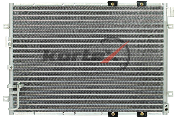 Радиатор кондиционера с ресивером  Kia Sorento (02-) (LRAC 08E3)